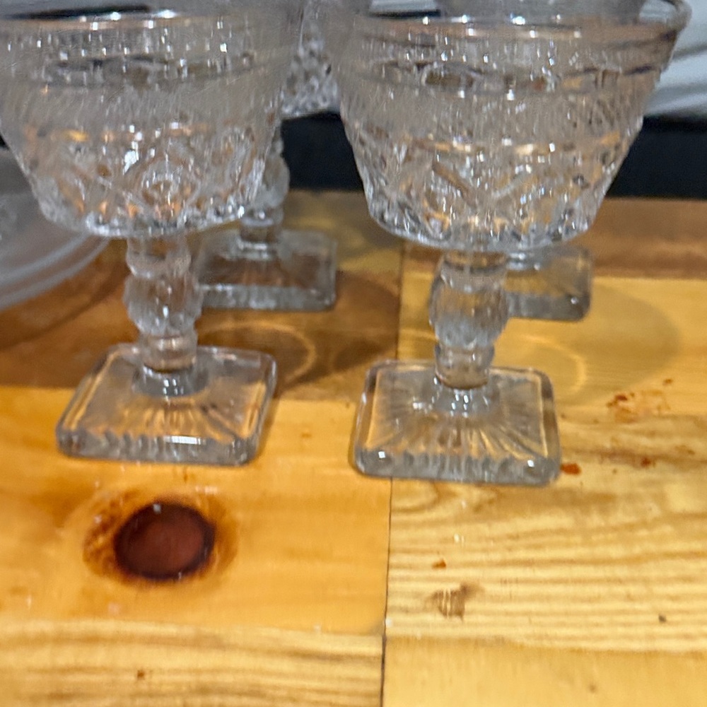Elegant Crystal Goblets